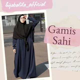 HIJABALILA !! GAMIS SAHI by Hijab Alila Dress Sport New Olah raga gamis