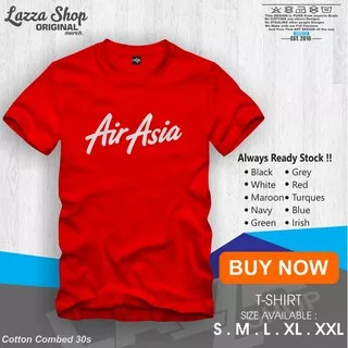 Kaos / Baju / T-shirt Air Asia Distro keren Murah