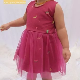 Dress Pesta Anak Bayi Balita | Baju Kondangan Anak Bayi Balita | Dress Party Time Erdans