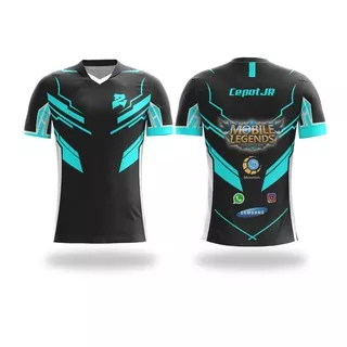 Kaos Baju Jersey Mobile Legend ML  Esport Gaming Drifit Full Printing Custom REI156 Lengan Pendek