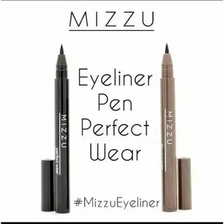 Mizzu Eyeliner Pen Perfect Wear - Spidol Eye Liner Pen- Black - Brown