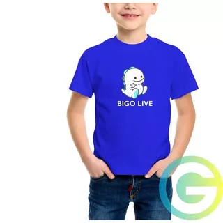 Bigo Live App / Kaos Anak laki laki / Fashion Anak / Atasan Anak / Tshirt / Distro Bandung