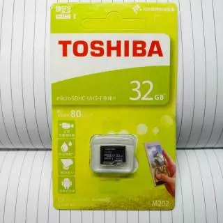 Micro SD Toshiba 32GB - Kartu Memory Card 32GB - MicroSD Toshiba - MMC