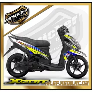 STRIPING XEON RC / KARBU - STIKER MOTOR XEON RC / KARBU - STIKER XEON RC / KARBU 02