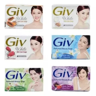 Sabun GIV White & Beauty 76gr Original / Sabun GIV Batang White Skin