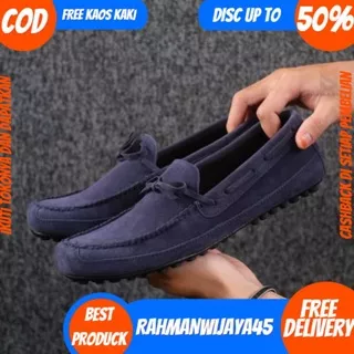 Sepatu Kasual Pria Loafers Suede Original || Sepatu Loafers Pria Hand Made Original Casual Kantor CV