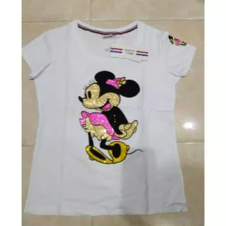 Kaos import Premium Kamaya import motif Mini Miki Mouse Bahan adem.campur motif harga grosir.