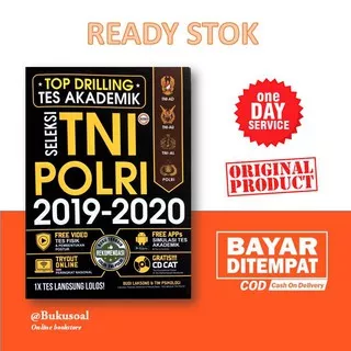 BUKU TNI POLRI/ T0P DRILLING TES AKADEMIK SELEKSI TNI POLRI 2019-2020