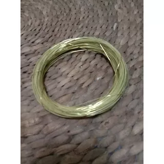 kawat kuningan 200gr, brass wire, kawat kerajinan