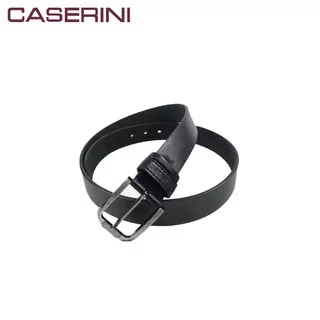 Caserini Men`s Pin Buckle Belt Ikat Pinggang Pria CS212268-17 115 cm Black
