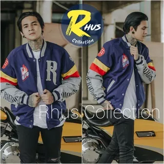 Promo Jaket Varsity Base Ball Jaket Varsity Kombinasi Fleece Unisex