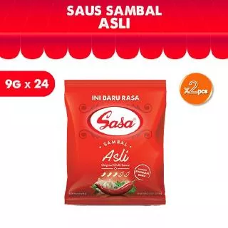 Sasa Sambal Asli Sachet 48 x 9 gr