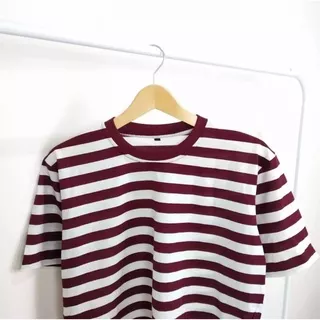 KAOS STRIPE MURAH KAOS SALUR BELANG KAOS GARIS-GARIS