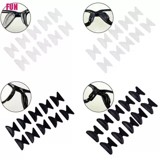 ?FUN?5Pairs Glasses Eyeglass Sunglass Spectacles Anti-Slip Silicone Stick On Nose Pad