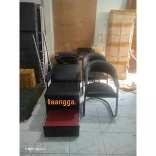 kursi keramas/kursi salon/bangku keramas/bangku salon/tempat penyampoan/paketan kursi keramas