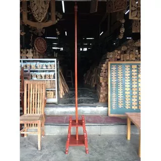 Tiang bendera pataka | Tiang bendera indoor | Tiang bendera | Tiang bendera kayu