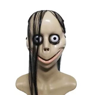 TOMO topeng momo halloween seram rumah hantu prank cosplay mask