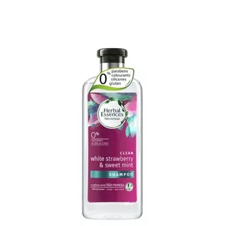 Herbal Essences Sampo Bio Renew Clean White Strawberry & Sweet Mint Perawatan Rambut 400ml / Herbal Essences Shampoo