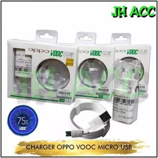CHARGER OPPO F3 ORIGINAL 100% FAST CHARGING VOOC V8 / MICRO USB TRAVEL CHARGER HP UNIVERSAL