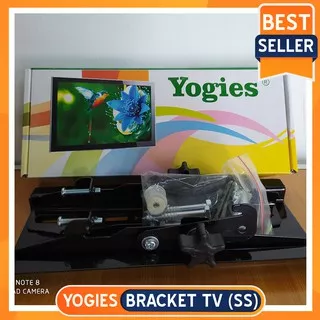 BRACKET TV - BRACKET 32 INCH - BRACKET BREKET LED LCD TV 17 19 20 21 22 23 24 25 26 27 29 32 INCH ORI MERK YOGIES