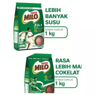 Milo activ-Go 3 in1 dan milo actigen.1kg.800gr