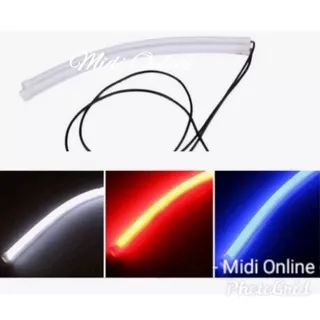 Lampu Neon Alis 30 Cm Diam - Lampu Neon 30Cm - Lampu Neon Motor Mobil 30Cm - Alis Neon 30Cm Diam - Lampu Led Alis Neon DRL 30Cm