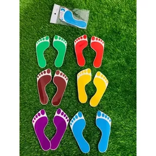 [Terlaris] TERMURAH Stiker  JAGA JARAK Tapak Kaki footstep Stiker telapak Kaki Anak JAGA JARAK MASJID KANTOR SEKOLAH sticker jejak kaki Montessori montesori