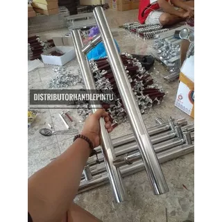 handle pintu gagang pintu pegangan pintu panjang 45cm sampai 2 meter / 100cm handle tembus atau kaca