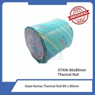 Kertas kasir thermal 80 x 80 OTANI roll kertas antrian kertas parkir (5 Roll)