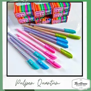 Pulpen / Balpoin Hitam Quantum QS 01