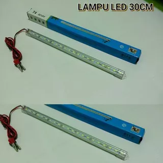 lampu led aki/lampu aki led/lampu akuarium/lampu t4 30cm