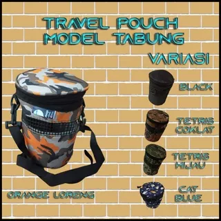 Travel pouch sugar glider tabung tas sugar glider, tupai, bajing, fs