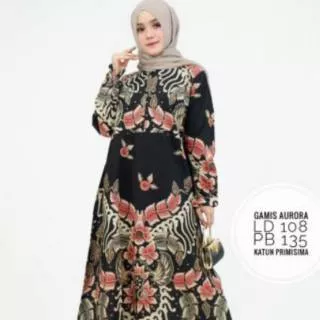 Gamis batik sogan