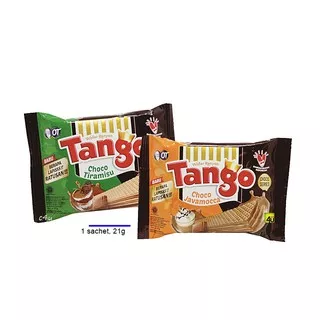 Tango - Choco Series Wafer - Kemasan SACHET Mini 21g