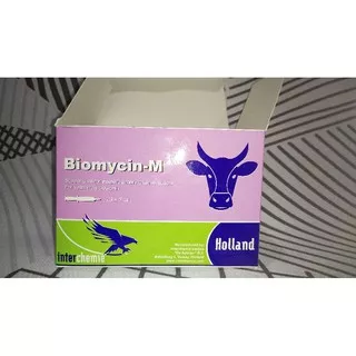 Biomycin M 5 ml Mastitis sapi kambing kelinci