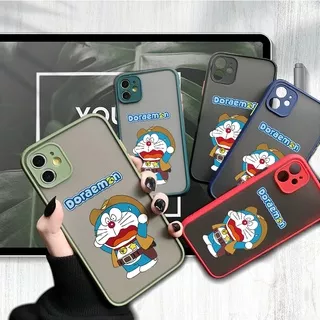 Xiaomi Redmi Note 9S 9T 9 Pro 8 7 6 5 3 5A Prime Xiomi Redme Not Untuk Phone Case Soft Casing Silicone Full Cover Camera Lens Protector Doraemon Clear Matte Shockproof Back Cases Hp Handphone Softcase Sofcase