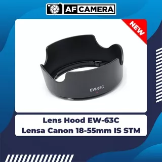 Lens Hood Lenshood EW-63C 58mm For Canon Lensa Kit 18-55 18-55mm IS STM