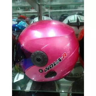 HELM BMC INOVA R SOLID PINK HELM MURAH BMC INOVA R HELM PINK MURAH HELM HALF FACE SNI HELM CEWEK