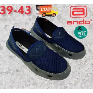 SEPATU ANDO HAZZARD, SEPATU SLIP ON, SEPATU RUNNING, SEPATU SANTAI PRIA 39-43