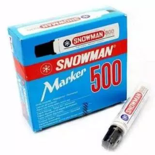 Spidol Snowman Jumbo Permanen Marker 500