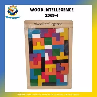 WOOD INTELLEGENCE 2069-4/PUZZLE KAYU