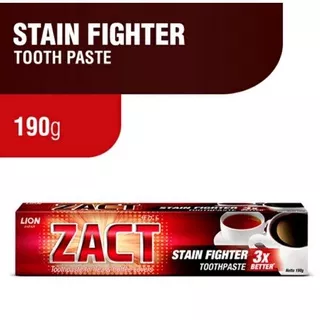 Zact pasta gigi stain fighter kopi noda kuning pada gigi