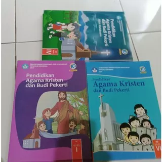 Buku Agama Kristen SD Kelas 1 2 3 4 5 6