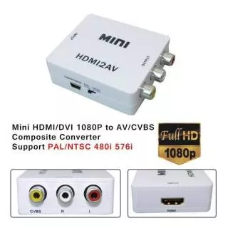 Mini HDMI CONVERTER to AV FULL HD 1080 HDMI2AV