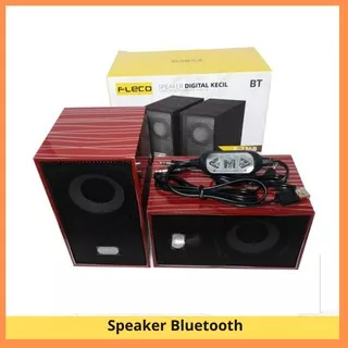 Speaker bluetooth speaker laptop komputer hp Bluetooth Fleco F - 233B  Speaker Bluetooth COD E4I0