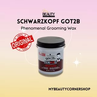 Schwarzkopf Got2b Phenomenal Grooming Wax 99g NEW PACKAGING!