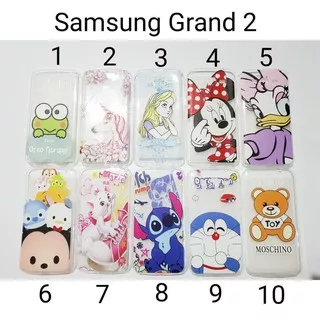 Case Softcase Karakter For Samsung Grand 2 / Case Ultrathin G7106 Samsung Grand2
