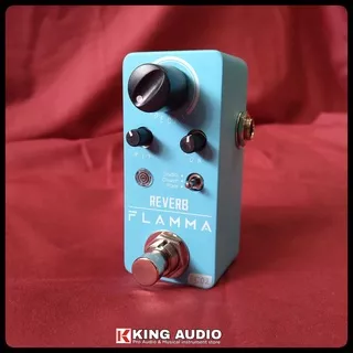 Pedal Efek Flamma FC-02 Mini Guitar Reverb Pedal Studio Church Plate