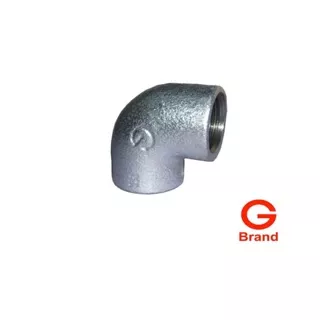 KNEE BESI GALVANIS UKURAN 1” x 90 DERAJAT G