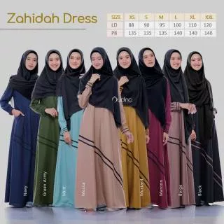 ZAHIDAH DRESS/DRESS TOYOBO FODU/GAMIS AUDINA/AUDINA INDONESIA